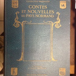 Livre ancien 1933 Contes et nouvelles du pays normand antiquité