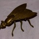 Cendrier mouche bronze vide poche vintage antiquité