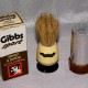 Savon barbe GIBBS Blaireau PLISSON barbier vintage