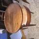 Table bouillotte et 3 chaises