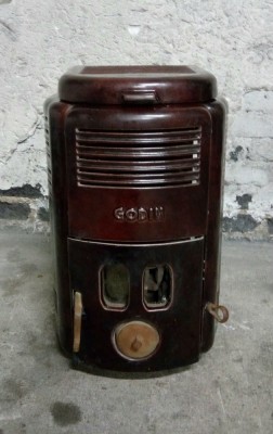 Poêle à bois Godin belle époque 3736 - France