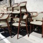 lot de fauteuils vintage
