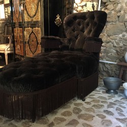 chaise longue, fauteuil à système