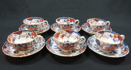 VENDU – Service à café porcelaine anglaise – Le Grenier de Lisette