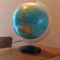 Globe terrestre lumineux vintage