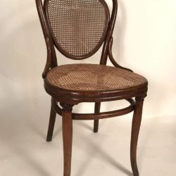 Chaise Thonet, chaise bistrot bois courbé fin XIXe