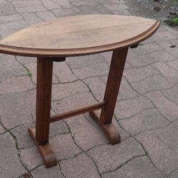 table sellette chene artisanale