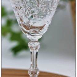 Rare verre à liqueur en cristal du service Baccarat Marennes, Baccarat crystal liquor cordial glass