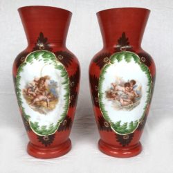 vases porcelaine XIXe