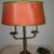 Ancienne lampe bouillotte en laiton.2